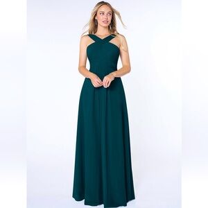 Green Azazie Bridesmaid Dress